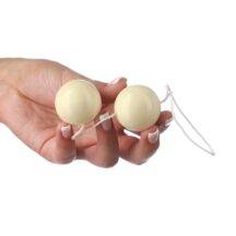 Вагинальные шарики Seven Creations Duoballs, белый