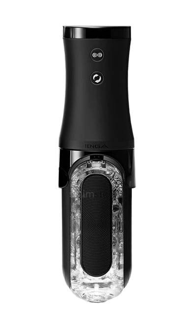 Набор Tenga Vacuum Gyro Roller с мастурбатором Flip Zero Electronic с вибрацией, черный