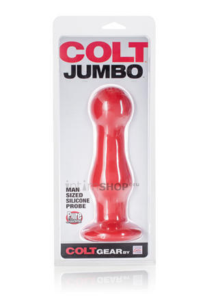 

Анальный стимулятор COLT Jumbo Probe Red California Exotic Novelties красный