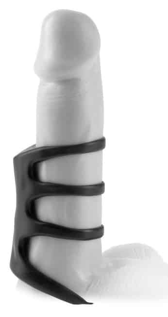 Вибронасадка Fantasy X-tensions Vibrating Power Cage, черная